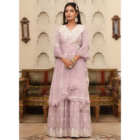 Muslin Lilac Party Wear Hand Work Readymade Sharara Suit-INR 4395 . #shararasuit #sharara #fashion #indianwedding #ethnicwear #punjabisuits #lehenga #kurti #indianfashion #onlineshopping #salwarsuit #anarkalisuits #indianwear #suits #shararadesign #dresses #kurtis #dupatta #lehngacholi #indiandresses #shararasuits #suit #patiyalasuits #salwarsuits #lehengacholi #salwarkameez #wedding #canada #uk #ethnic . Need A Help? WhatsApp +91 96247-70888 ,+91 75679-28195 https://www.wholesalesalwar.c... Lilac Party, Sharara Suit, Hand Work, Salwar Kameez, Lehenga, Party Wear