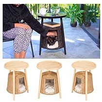 Tv Coffee Table, Side Table Decor, Pet Supplies & Accessories, Cave House, Wooden Table Top, Cat Bed Furniture, Cat Condo, Table 2, Wooden Tops