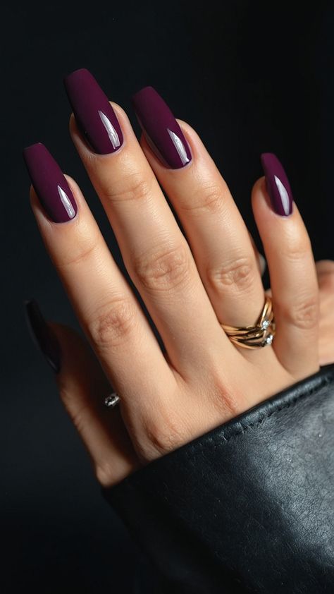 Elevate your nail game with elegant burgundy nail designs including dark red ideas classy black accents and chic short French tips Explore stylish nail art polish trends French designs and tips for achieving stunning chrome or acrylic short nails Stand out with sophisticated burgundy nail inspiration and transform your manicure into a statement piece Burgundy Nail Designs Classy, Dark Maroon Nails, Dark Plum Nails, Dark Burgundy Nails, Short French Tips, Classy Black Nails, Acrylic Short Nails, Burgundy Acrylic Nails, Burgundy Nail Designs