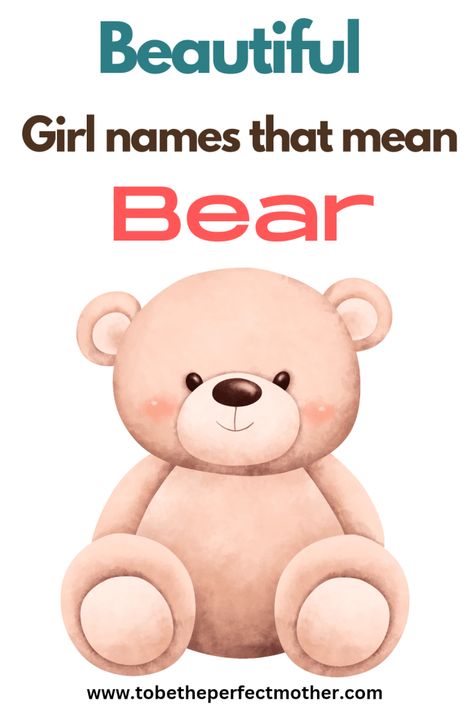 Girl names that mean bear Korean Name Meaning, Spanish Girls Names, Strong Girl Names, Hebrew Girl Names, Italian Girl Names, List Of Girls Names, Life Recently, Feminine Names