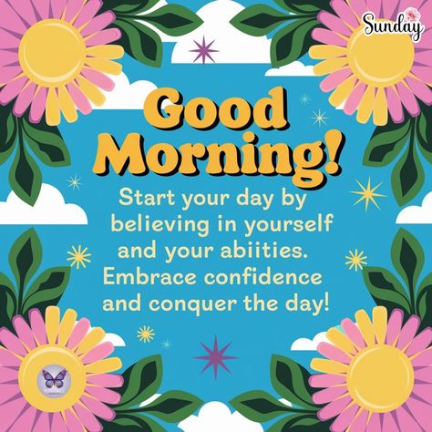 🌞 Good morning, Confidence Crushers! 🌞 Today, let's kick-start our day with this inspiring quote: "Good morning! Start your day by believing in yourself and your abilities. Embrace confidence and conquer the day!" 💪 Here are three ways to put this quote into practice: Positive Affirmations: Begin your day by repeating confidence-boosting affirmations to set a positive tone. Say to yourself, "I am capable, strong, and ready to face any challenge!" 👊 Reflect on Your Strengths: Take a moment ... Tuesday Affirmations, Quote Good Morning, I Am Capable, Believing In Yourself, Morning Start, Feel Good Quotes, Finding Joy, Positive Affirmations, Believe In You