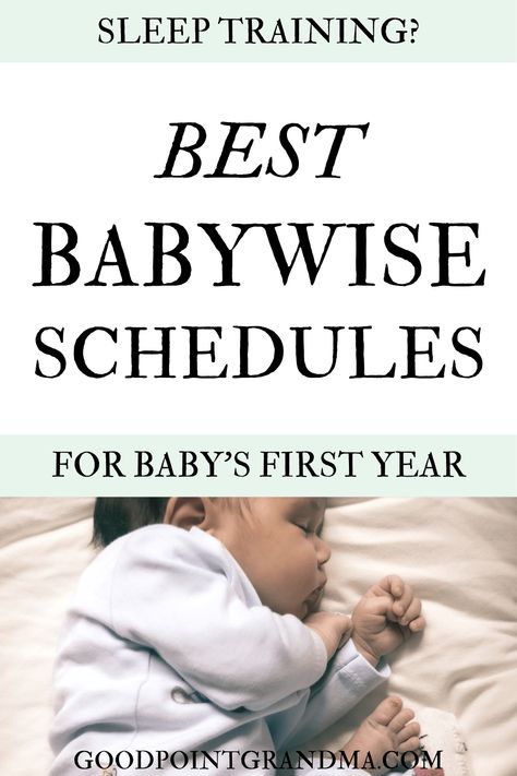 Simplified And Easy Babywise Schedules For Your Baby's First Year Babywise Schedule Newborns, Babywise Schedule, Baby Wise, Sleep Train, Newborn Schedule, Training Schedule, Sleep Schedule, Sleep Training, Babies First Year