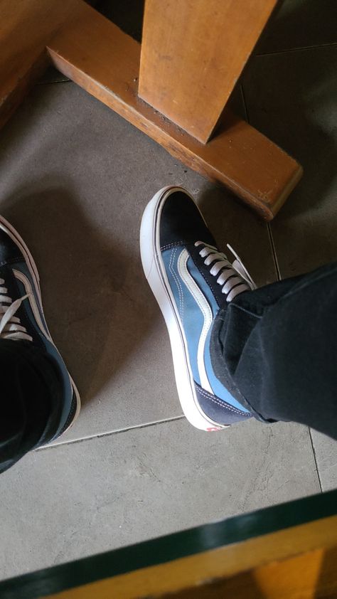 Vans Azul, Vans Old Skool, Vans Old Skool Sneaker, Vans Sneaker, Van, Sneakers