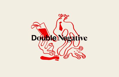 Double Negative, Professional Logo, Graphic Design Branding, 로고 디자인, Motion Design, Graphic Design Inspiration, Design Inspo, Surface Design, Brand Identity