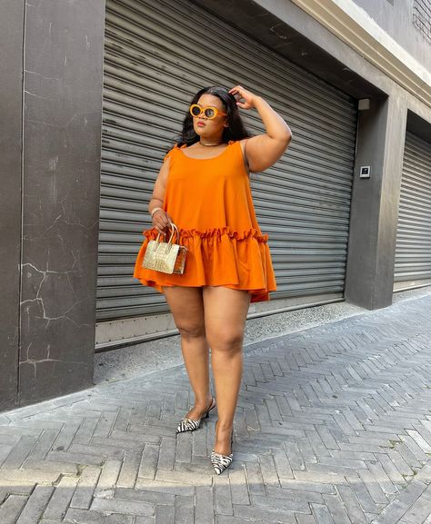 Oh please it’s not orange , it’s Tangerine!! 🍊 Dress @khudu.mthe Shoes @edgarsfashion Bag @hm Hair @luvmehair_southafrica Sunglasses @sheinofficial Neat Casual Outfits, Latest African Fashion Dresses, African Fashion Dresses, Playing Dress Up, African Fashion, Fashion Dresses, Shoe Accessories, Dress Up, Casual Outfits