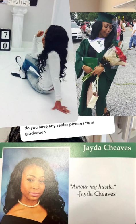 #jaydacheaves #amourjayda Amour Jayda High School, Amour Jayda, Jayda Cheaves, Jayda Wayda, Senior Year, Senior Pictures, High School, Money, Quick Saves