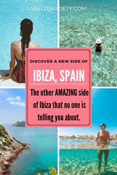 Going to Ibiza, Spain for summer holidays? Some people think Ibiza is all about the party nightlife when in fact, it as stunning pristine beaches. Find here all he bucket list things to do in Ibiza, such as the best parties, most beautiful sunsets and inspiration for the most popular activities in Ibiza. #ibizaactivities #ibizabeaches #ibizanightlife Ibiza Guide, Travel Ibiza, Spain Party, Things To Do In Ibiza, Ibiza Nightlife, Ibiza Island, Ibiza Travel, Spain Itinerary, Dream Trips