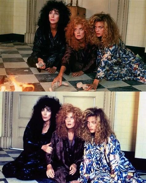 The Witches of Eastwick (1987) 😍 📷childrenofthenight9 Witches Of Eastwick, The Witches Of Eastwick, Susan Sarandon, Michelle Pfeiffer, The Witches, Group Costumes, Witch Costume, Goth Aesthetic, Witchy Vibes