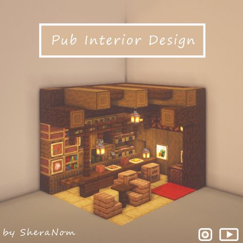 Minecraft Interior Design Ideas Cottage, Compact Minecraft Interior, Minecraft Victorian House Interior, Minecraft Villager House Interior, Minecraft Tavern Ideas Interior, Minecraft Compact Room, Midevil Minecraft Interior, Minecraft Interior Design Cottage, Minecraft Pub Interior