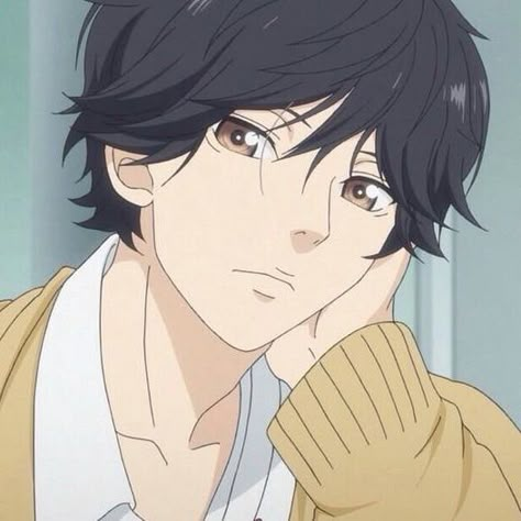 Ao Haru, Ao Haru Ride, An Anime, Black Hair, Anime, Hair, Black