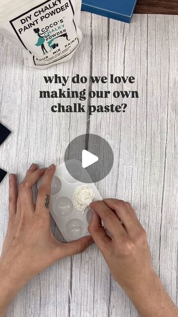 Ikonart Stencil on Instagram: "here’s how to make your own chalk paste👇🏼

Making your own chalk paste with @cocoschalkypowder is SOOOO easy

All you do is mix the powder with your acrylic paint. THAT’S IT!

We mix ours in about a 1:1 ratio, but the great thing about making your own is that you control how much powder you add

So if you want your chalk paste thicker, add more powder

If you want your chalk paste thinner, add less powder.

Here are some of the reasons I love using Coco’s Chalky Powder:

✅ Easy To Use
✅ Super smooth and creamy
✅ Can control consistency
✅ Can make small quantities
✅ Helps prevent bleed with stencils
✅ Crisp edges every time
✅ Removable (on most surfaces)
✅ Easy cleanup

Let me know in the comments if you have any questions about making your own chalk paste, Diy Chalk Couture Paste Recipe, How To Make Chalk Paste, Diy Screen, Diy Screen Printing, Paste Recipe, Reusable Stencils, Diy Chalk Paint, Chalk Couture, Stencil Diy