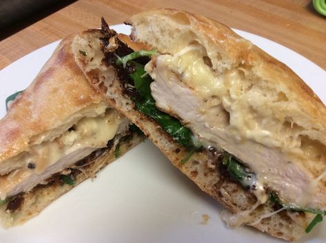 chicken, brie & fig sandwich – eating in moose jaw Brie Fig Sandwich, Chicken Brie Recipe, Brie Sandwich Recipes, Fig Sandwich, Brie And Fig, Chicken Brie, Chicken Croissant, Grilled Chicken Sandwich Recipes, Brie Sandwich