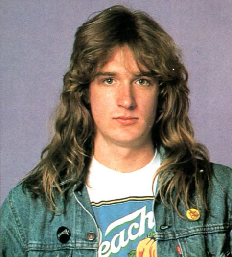 Dave Ellefson 80s, Dave Ellefson, David Ellefson, 80s Men, Dave Mustaine, Bass Players, Hot Band, Bass Player, Band Members