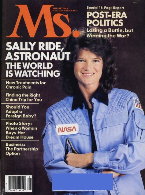 Space Shuttle Disasters, Challenger Explosion, Ms Magazine, Sally Ride, Gloria Steinem, Intelligent Women, Kids Growing Up, The First Americans, Space Program