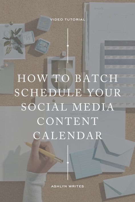 How to Batch Schedule your Social Media Content Calendar | Ashlyn Writes | Creating a calendar for social media that’s automated with a repeatable workflow is my best content creation strategy, so in this blog post, I’m taking you through a CoSchedule tutorial for Facebook and showing you behind-the-scenes of the Plann Instagram app. #contentcalendar #facebook #instagram Free Social Media Templates, Content Calendar Template, Instagram App, Create A Calendar, Social Media Content Calendar, Content Calendar, Social Media Planning, Social Media Calendar, Content Planner