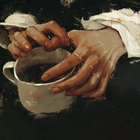 Dark Academia Art Drawing, Coffee Painting Aesthetic, Dark Academia Art Painting, Dark Academia Illustration, Dark Academia Painting, Painting Dark Academia, Dark Academia Art, Rennaissance Art, Aesthetic Painting