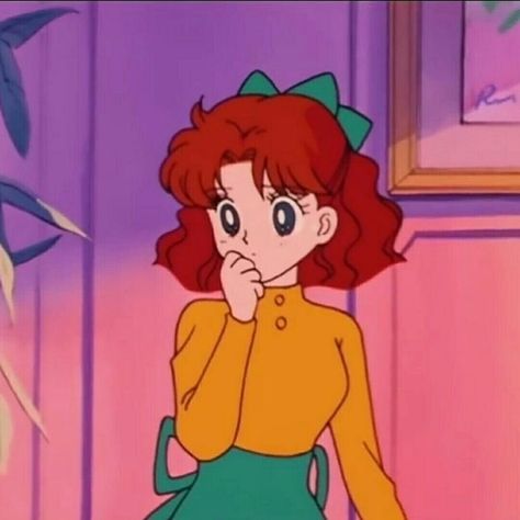 90s Anime Red Hair, Red Hair Cartoon Characters Aesthetic, Ginger Girl Pfp, Cartoon Character Aesthetic, Red Hair Cartoon, Red Hair Girl, Anime Red Hair, Hair Cartoon, Cute Ginger