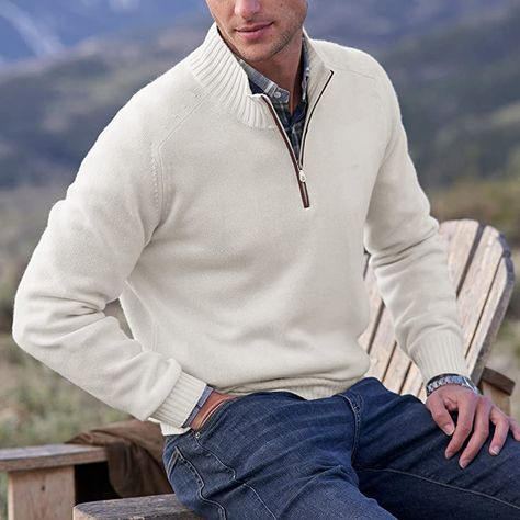 Male Tops, Fall Green, Basic Sweater, Mens Cashmere, Buy Sweaters, Men's Sweaters, Basic Sweaters, Sweater Wool, Thick Sweaters