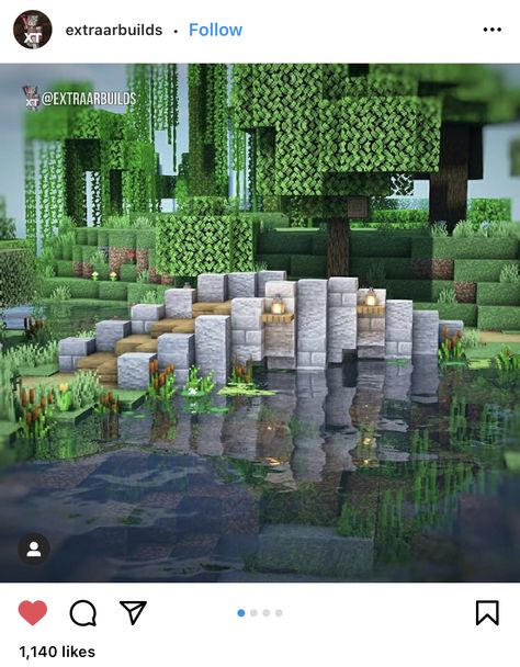 Minecraft Diagonal Bridge, Minecraft Path, Minecraft House Decor, Cottage Minecraft, Cool Things To Build, Minecraft Wall, Blossom House, Minecraft Banner Designs, Minecraft Banners