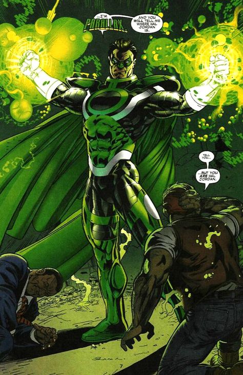 " ... where Hal Jordan is " Parallax Green Lantern, Emotional Spectrum, American Comic Style, Hal Jordan Green Lantern, Green Lantern Dc, Green Lantern Hal Jordan, Green Lanterns, Jordan Green, Batman Fan Art