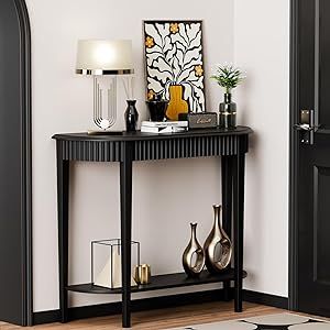 Half Moon Hall Table, Half Moon Console Table Entryway, Table For Hallway, Table For Entryway, Half Moon Table, Half Moon Console Table, Narrow Sofa Table, Narrow Sofa, Console Table Entryway