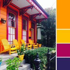 Living in Color – New Orleans | Maggie Overby Studios Historic House Paint Colors Exterior, New Orleans Exterior, House Paint Colors, New Orleans Architecture, House Paint Color Combination, Shotgun House, I Want To Live, Budget Design, New Orleans Homes