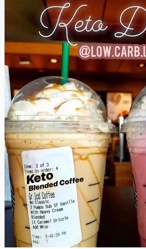 Keri Starbucks Drinks, Low Carb Starbucks Drinks Iced, Insulin Resistance Starbucks, Starbucks Keto Drinks, Sugar Free Starbucks Drinks, Keto Coffee Recipes, Free Starbucks Drinks, Keto Starbucks Drinks, Low Calorie Starbucks Drinks