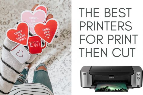 Best Printer For Sticker Making, Epson Ecotank Printer, Best Printer, Maker Ideas, Cricut Print And Cut, Best Printers, Large Art Prints, For Stickers, Valentine Svg