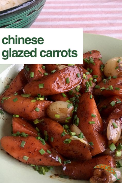 Chinese Carrots Recipe, Asian Carrots Side Dish, Chinese Thanksgiving Dinner, Chinese Veggie Side Dish, Japanese Sweet Carrot Recipe, Chinese Carrots, Asian Style Carrots, Asian Style Dinner, Chinese Five Spice Recipe Dishes