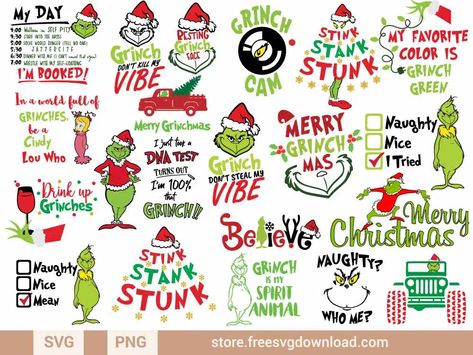 Mrs Grinch Svg, Grinch Free Svg Files For Cricut, The Grinch Sayings, Grinch Vinyl Ideas, Grinch Christmas Shirts Vinyl, Free Grinch Svg Files For Cricut Christmas, Grinch Christmas Sayings And Quotes, Grinch Family Christmas Shirts, Grinch Png Free