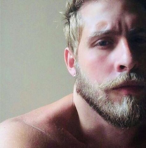 Blonde Beard, Beards And Mustaches, Man With A Beard, Great Beards, Corte De Cabelo Masculino, Blonde Guys, Beard No Mustache, Face Men, Body Building