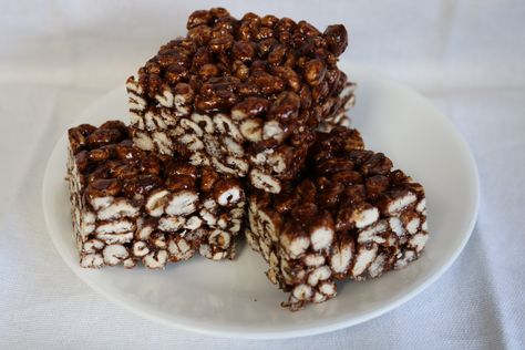 Puffed Wheat Squares Puffed Wheat Squares No Corn Syrup, Puffed Wheat Cake, Puffed Wheat Squares, Highly Processed Foods, Puffed Wheat, Chocolate Puff, Lunch Kit, Cereal Recipes, Recipe Images