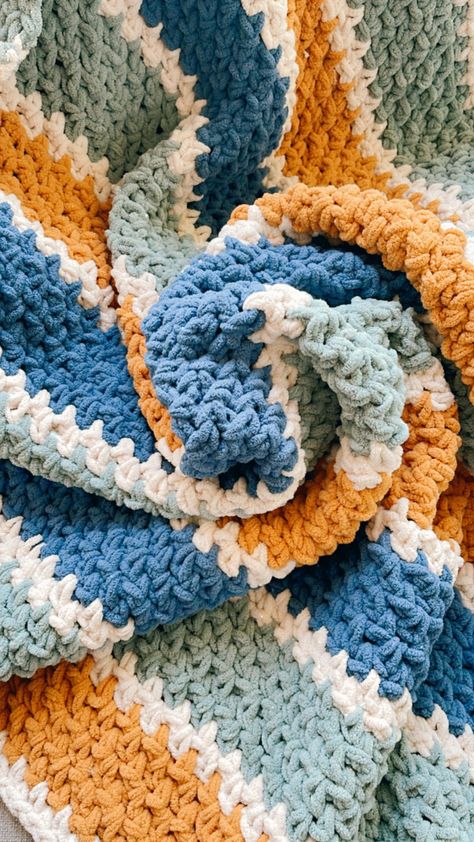 Create beautiful finishing touches with easy crochet blanket borders using all free patterns. These simple techniques will elevate your projects and add charm. Explore our collection of free and paid crochet patterns on various topics for more ideas!. #Crochet_Blanket_With_Blanket_Yarn #Crochet_Blanket_Plush_Yarn #Crochet_Bernat_Yarn #Moss_Stitch_Blanket_Crochet One Day Blanket, Crochet Blanket With Blanket Yarn, Quick Bulky Crochet Blanket, Crochet Blankets Using Variegated Yarn, Yarn Bee Blanket, Crochet Bed Blanket Pattern Free, Crochet Bernat Yarn, Bulk Yarn Crochet Blanket, Crocette Blankets Patterns