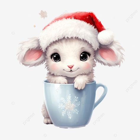 cute sheep wearing santa hat in cup cute christmas cartoon illustration cute sheep cartoon png Cute Sheep Cartoon, Cute Christmas Cartoon, Cartoon Png Transparent, Sheep Cartoon, Png Illustration, Cartoon Png, Illustration Cute, Christmas Cartoon, Cute Sheep