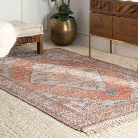 Tassel Rug, Vintage Medallion, Jute Area Rugs, Natural Fiber Rugs, Rugs Usa, Red Area Rug, Jute Rug, Indoor Area Rugs, Round Rugs