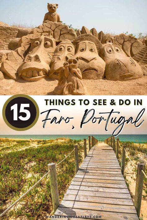 The 15 Best Things to Do in Faro, Portugal – Wandering Wheatleys Faro District Portugal, What To Do In Faro Portugal, Best Things To Do In Portugal, Faro Portugal Things To Do In, Faro Portugal Aesthetic, Portugal Activities, Portugal In April, Portugal Coast, Portugal Places To Visit