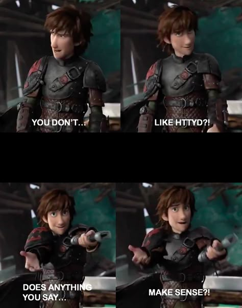 Httyd Funny, Httyd Hiccstrid, Astrid Hiccup, Httyd 2, Race To The Edge, Hiccup And Toothless, Hiccup And Astrid, Dragon Memes, Funny Disney Memes