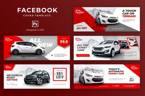 Facebook Template, Car Advertising Design, Car Banner, Youtube Banner Design, Facebook Cover Design, Facebook Templates, Facebook Cover Template, Timeline Cover, Karim Rashid