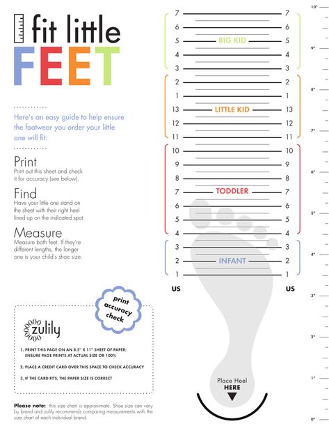 Sample Kids Shoe Size Chart - Fit Little Feet Download Printable PDF | Templateroller Kids Shoe Size Chart, Toddler Shoe Size Chart, Baby Shoe Size Chart, Shoe Chart, Chart Ideas, Shoe Size Chart Kids, Free Printable Activities, Printable Kids, Printable Activities For Kids