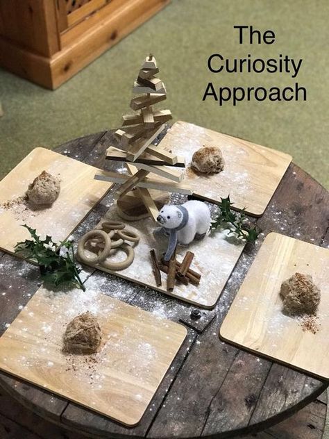 The Curiosity Approach created a beautiful clay invitation.  This invitations ask children to create and explore with loose parts materials. Eyfs Invitations To Play, Curiosity Approach Eyfs Preschool Activities, Curiousity Approach, Playdough Invitation, Playdough Table, Curiosity Approach Eyfs, Playdough Station, Sensory Playdough, Natural Classroom