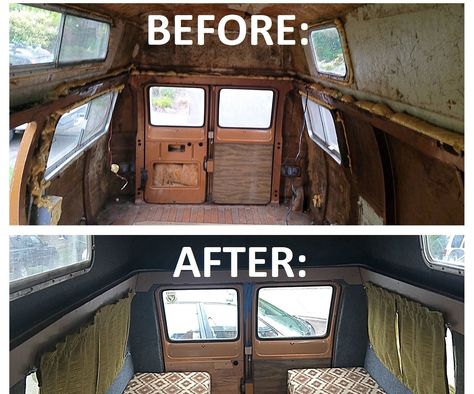 Dodge Camper Van, Camper Van Interior, Remodel Hacks, Old Campers, Old School Vans, Volkswagen Van, Dodge Van, Chevy Van, Thermal Expansion