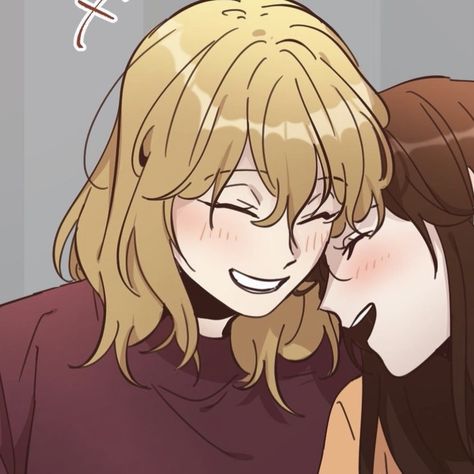 Ring My bell matching icon Lesbian Matching Icons Manhwa, Ring My Bell Manga, Gl Manhwa Icon, Gl Icons, You And Me Song, Manhwa Yuri, Yuri Comics, Ring My Bell, Woman Loving Woman