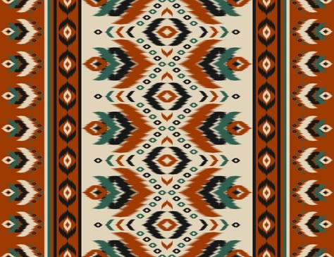 Ikat Seamless Pattern, Ikat Motifs, Ikat Border, Ikat Pattern Fabric, Ikat Weaving, Mexican Pattern, Design Pattern Art, Print Design Pattern, Ikat Design