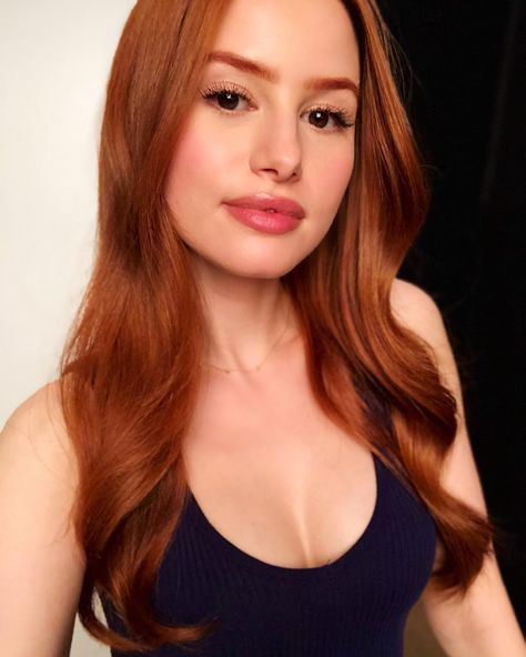 Secret project with the spectacular @madelame 🤫 . #makeup @elienmaalouf #hair me #marcmena #marcdit #styling @soniayoungstyle… Curly Ginger Hair, Charlotte Crosby, Cheryl Blossom Riverdale, Riverdale Memes, Ginger Hair Color, Copper Hair Color, Beautiful Red Hair, Strawberry Blonde Hair, Madelaine Petsch