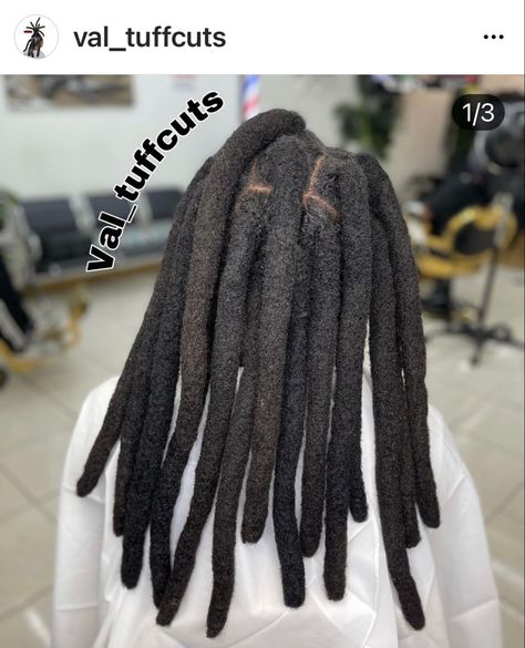 Thick Dreads Styles For Men, Wick Locs, Blue Dreadlocks, Dreads Black Women, Female Dreads, Locs Goddess, Thick Dreads, Freeform Dreads, Dreads Styles For Women