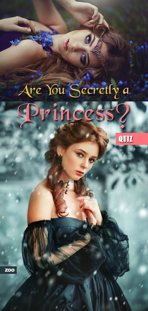 We all have secret sides to us, which has us wondering whether your secret side involves you being a princess. If you want to find out, give this quiz a try. Mystical Dresses Fairytale, Mystical Dresses, Princess Quizzes, Mystic Animals, Princess Quiz, Color Personality Test, Personality Types Test, Random Quizzes, Personality Type Quiz