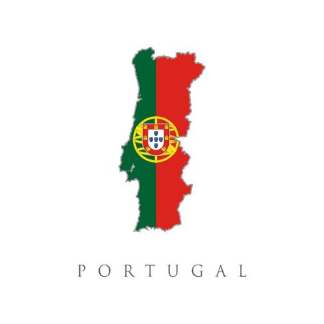 Portugal flag, map Flag of the Portuguese Republic overlaid on detailed outline country map isolated on white background. Portuguese Flag Tattoo, Portugal Flag Aesthetic, Portugal Logo Wallpaper, Portugal Wallpaper, Flag Portugal, Map Of Portugal, Country Flags Icons, Country Icons, World Country Flags