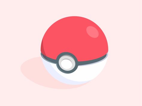 Pokeball Illustration, Pokeball Drawing, Pokemon Ball, Chibi Wallpaper, Poke Ball, Pokemon Wallpaper, Cute Pokemon Wallpaper, Nerd Life, Cute Pokemon