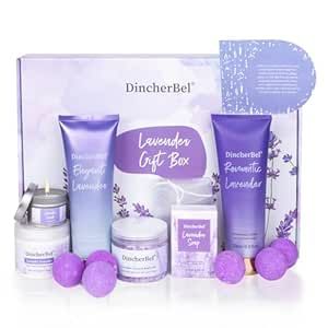 Home Spa Kit, Bath And Body Gift Set, Gifts Baskets, Lavender Spa, Luxury Gifts For Women, Luxury Gift Set, Teacher Birthday Gifts, Lavender Aromatherapy, Gift Baskets For Women