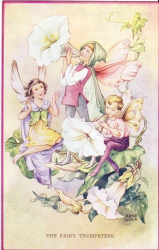 Rene Cloke, Valentine Fairy, Morning Glory Flowers, Fairy Paintings, Fairy Folk, Fairy Images, Fairy Illustration, Fairy Pictures, Cicely Mary Barker